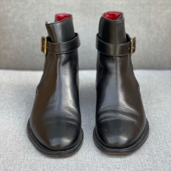 Burberry Ankle Boot with Belt Strap - Picture 3 of 11